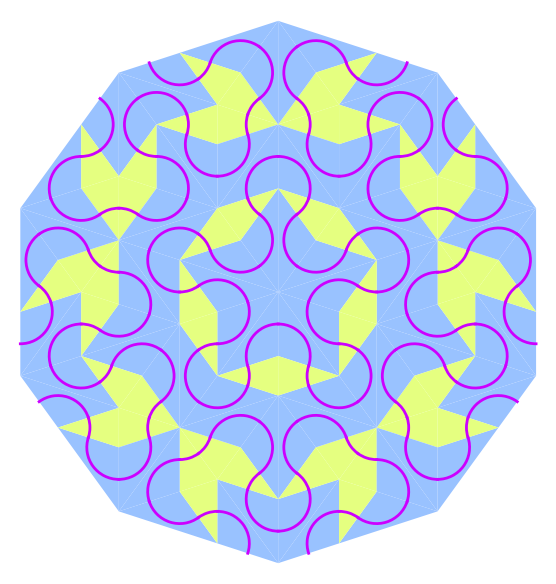 [rainbow Penrose tiling 2]